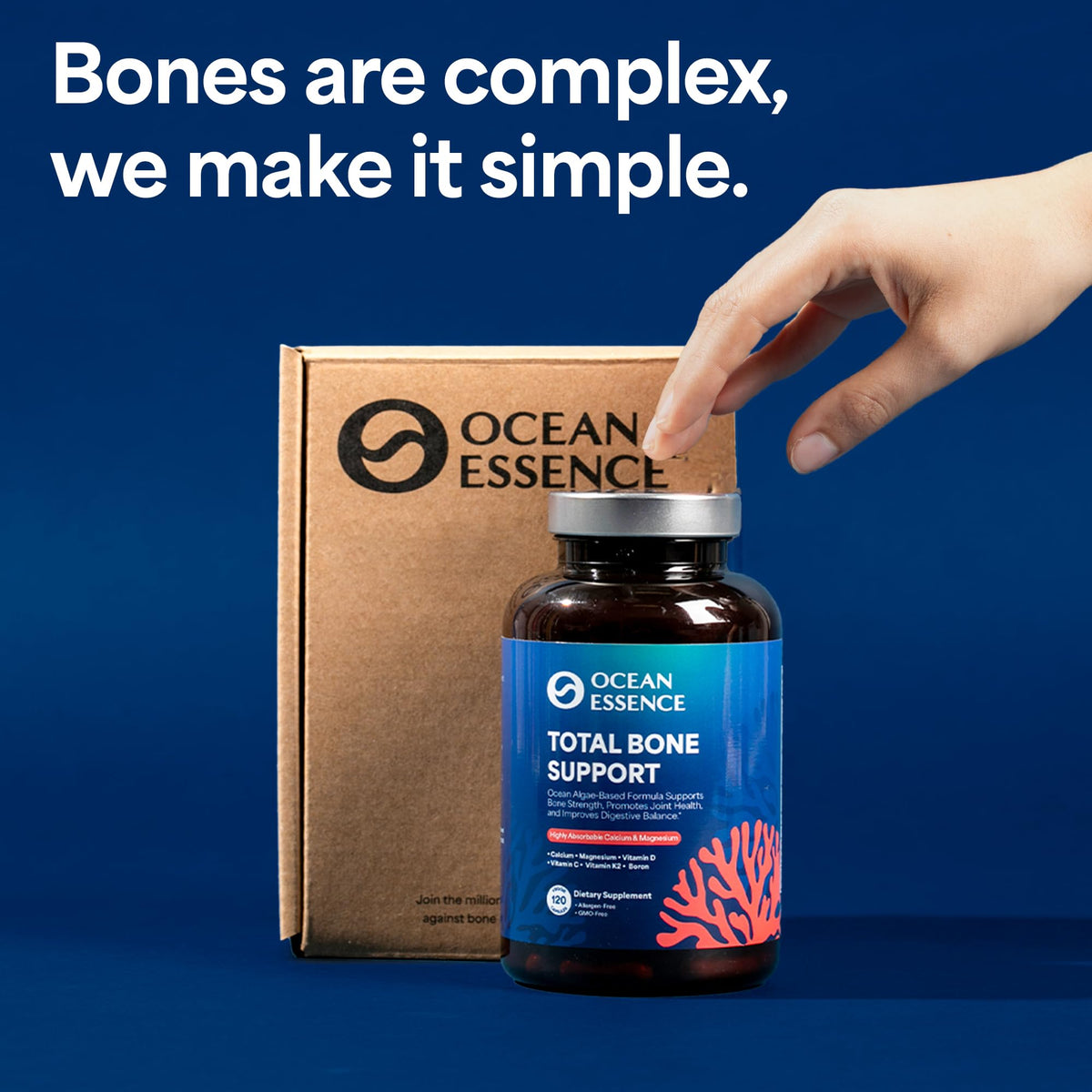 OCEAN ESSENCE Total Bone Support pack de 3 avec vue de face
