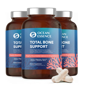 OCEAN ESSENCE Total Bone Support pack de 3 bouteilles de capsules végétales