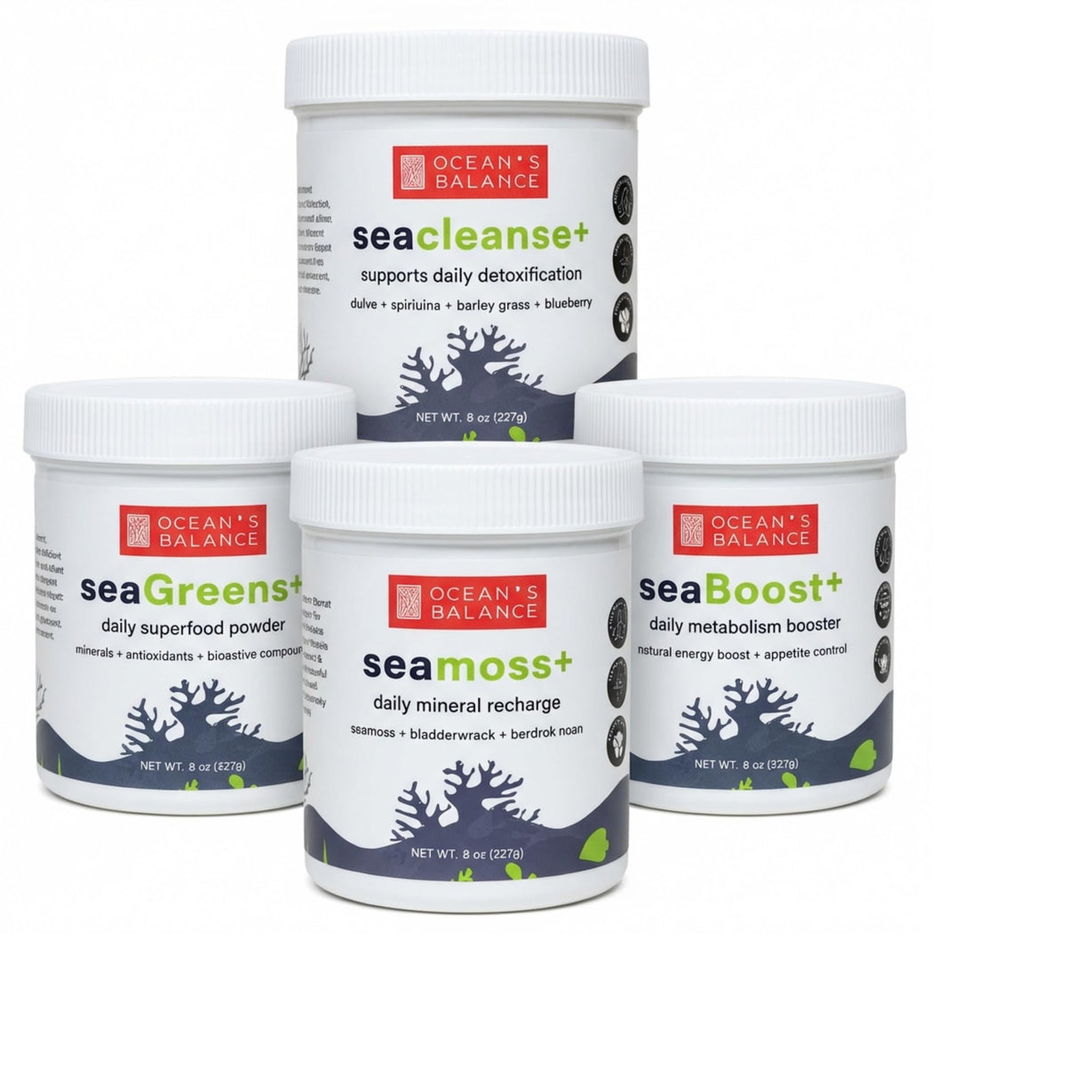 Ocean's Balance Collection Bien-Être Set de 4 sachets de super-aliments