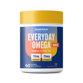 Oceanblue Omega Minis 720mg boîte avec 60 capsules