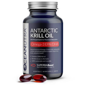 Oceanutra Huile de Krill de l'Antarctique 1000mg vue avant