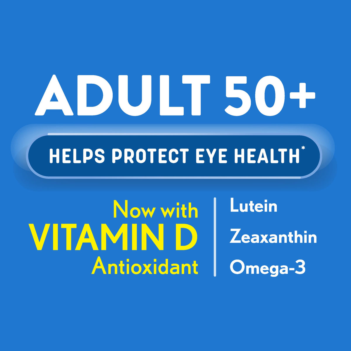 Ocuvite 50+ Gélules - Détail du flacon