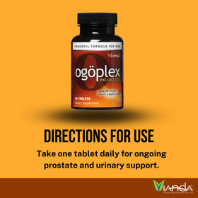 ogoplex Complément Alimentaire Prostate sur un fond neutre