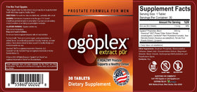 ogoplex informations nutritionnelles sur l'emballage