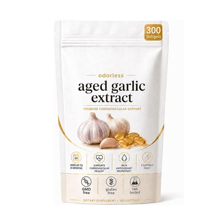 OIMTUE Estella Aged Garlic gélules avant de l'emballage