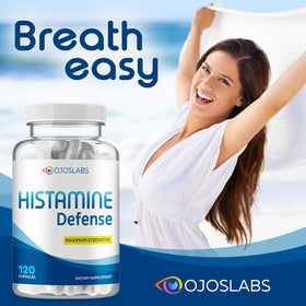 OjosLabs Advanced Histamine Defense 120 Capsules avec des ingrédients naturels