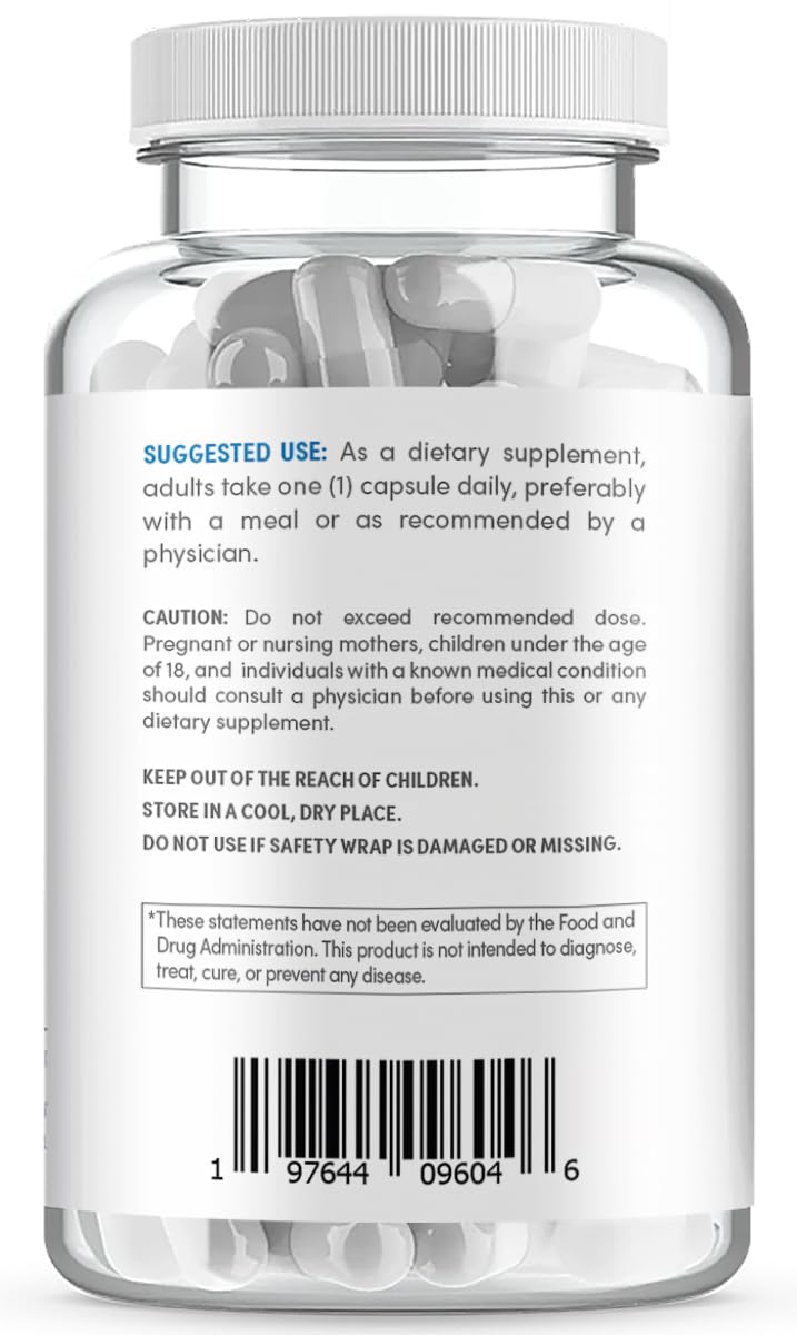 OjosLabs Advanced Histamine Defense 120 Capsules étiquette latérale