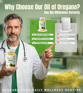Okcure Huile d'Origan avec d'autres compléments alimentaires