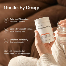 Olenphogy Berberine 1000mg bottle with blurred background