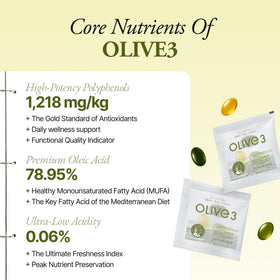Ollocdam Capsules d'huile d'olive avec des olives Picual
