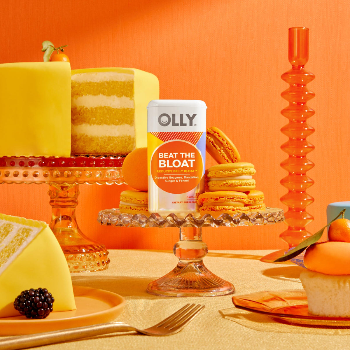 OLLY Capsules de soutien daily, capsule ouverte