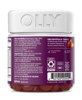 OLLY Gummies Femmes 40+ gummies au goût naturel