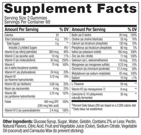 OLLY Gummies Femmes 40+ gummies dans une main