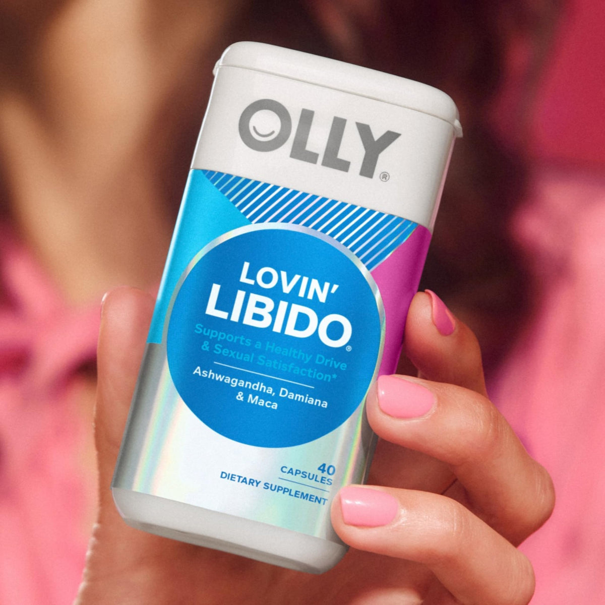 OLLY Lovin' Libido étiquette avec informations nutritionnelles