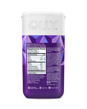 OLLY Ultra Strength Softgels Sommeil gélules avec fond neutre