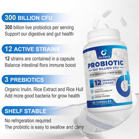 OLOBIO Probiotique capsules sur fond blanc