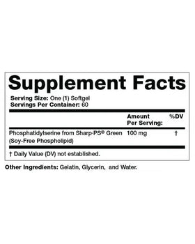 Olympian Labs Phosphatidylserine Complex 60 capsules emballage
