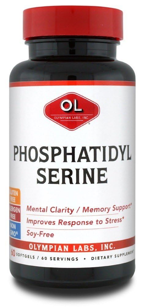 Olympian Labs Phosphatidylserine Complex 60 capsules vue de face