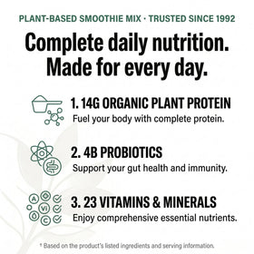 Olympian Labs Pure Smoothie Mix 522g vue de côté