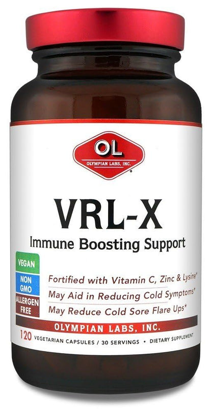 Olympian Labs VRL-X 120 capsules vue de face