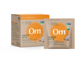 OM MUSHROOM SUPERFOOD Café Latte mélange de champignons 2000mg vue avant