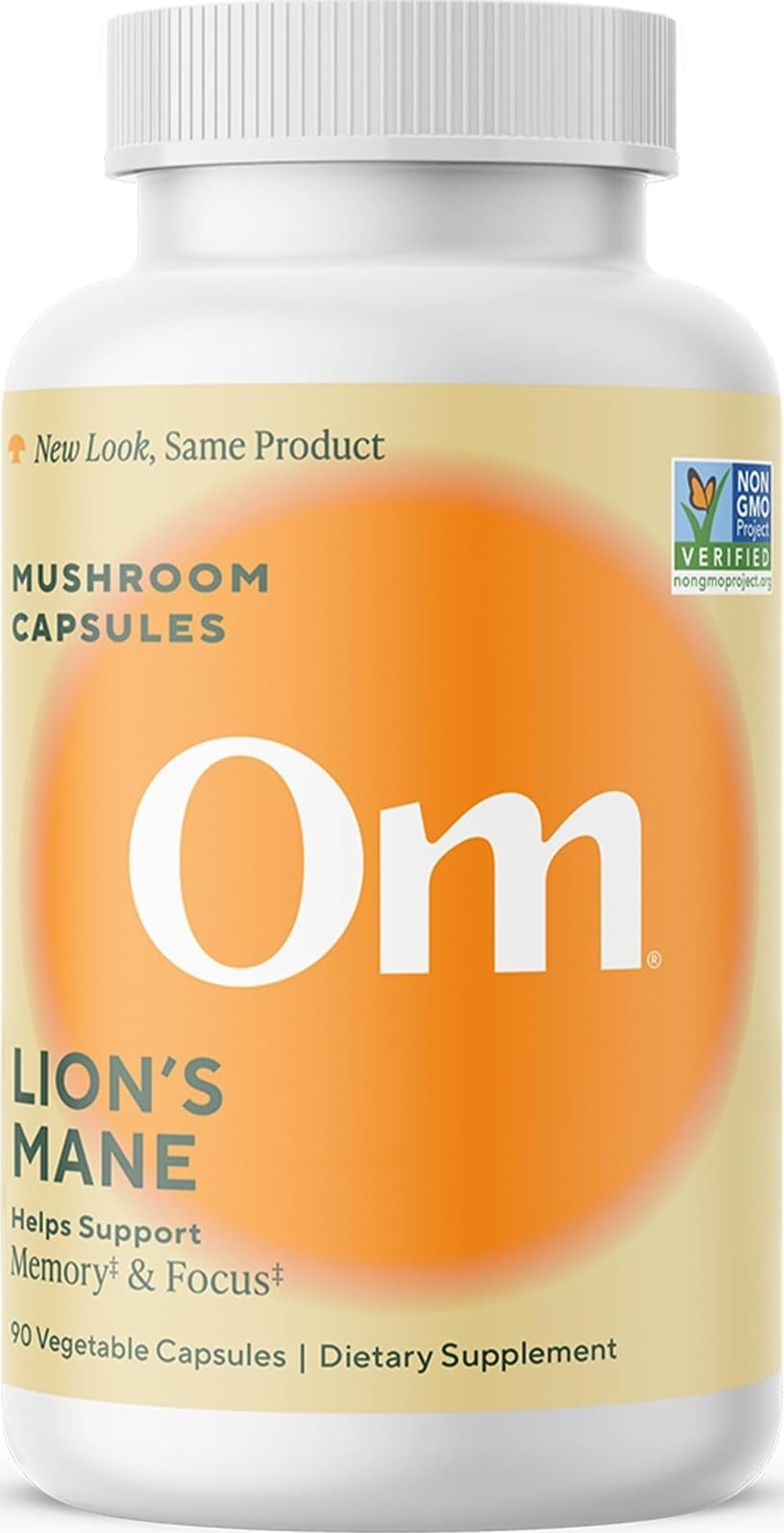 OM MUSHROOM SUPERFOOD Capsules de Champignon Lion's Mane vue avant