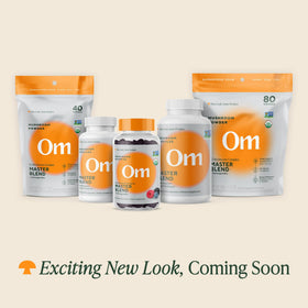 OM MUSHROOM SUPERFOOD Capsules de Champignons Bio - vue d'ensemble