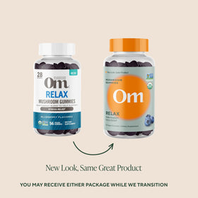 OM MUSHROOM SUPERFOOD Gummies Mycélium avec fond neutre