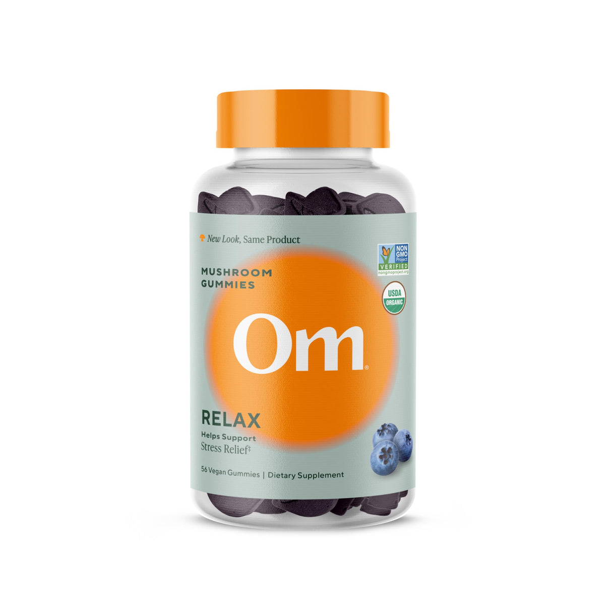 OM MUSHROOM SUPERFOOD Gummies Mycélium pot de 56 unités