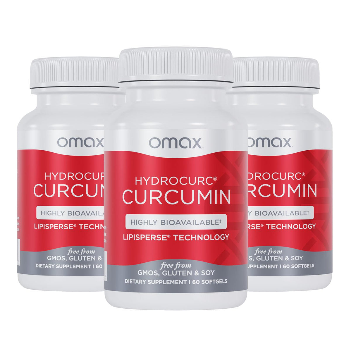 Omax3 HydroCurc Curcuma 150mg gélules avant vue
