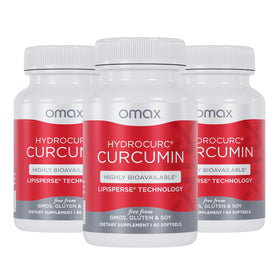 Omax3 HydroCurc Curcuma 150mg gélules avant vue