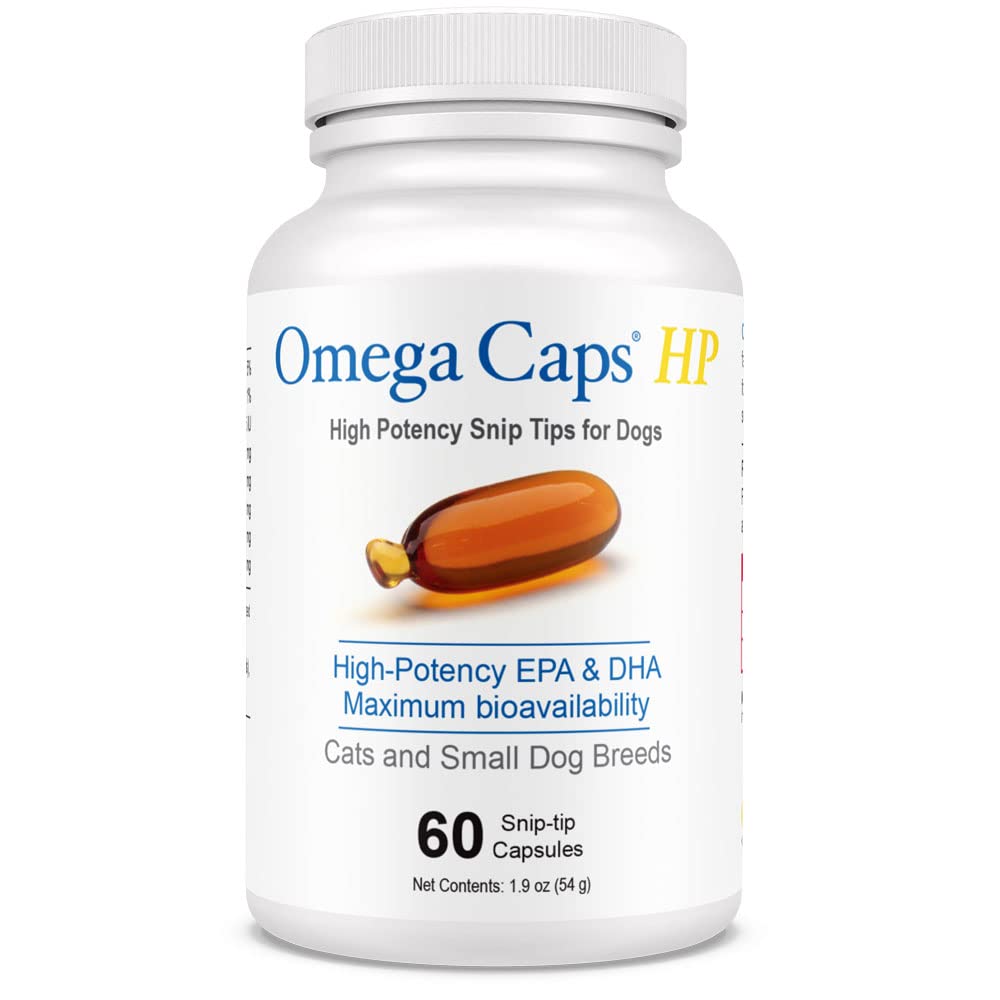 OMEGA-CAPS ES Omega Caps HP 60 capsules pour chats et petits chiens