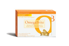 OmegaBrite Omega-3 Avancé boîte de 90 capsules avant vue