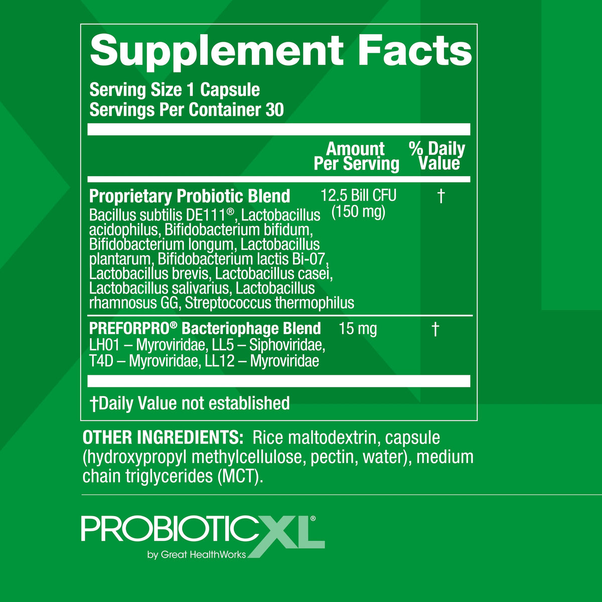 OmegaXL ProbioticXL 30 capsules dans un environnement de vie saine