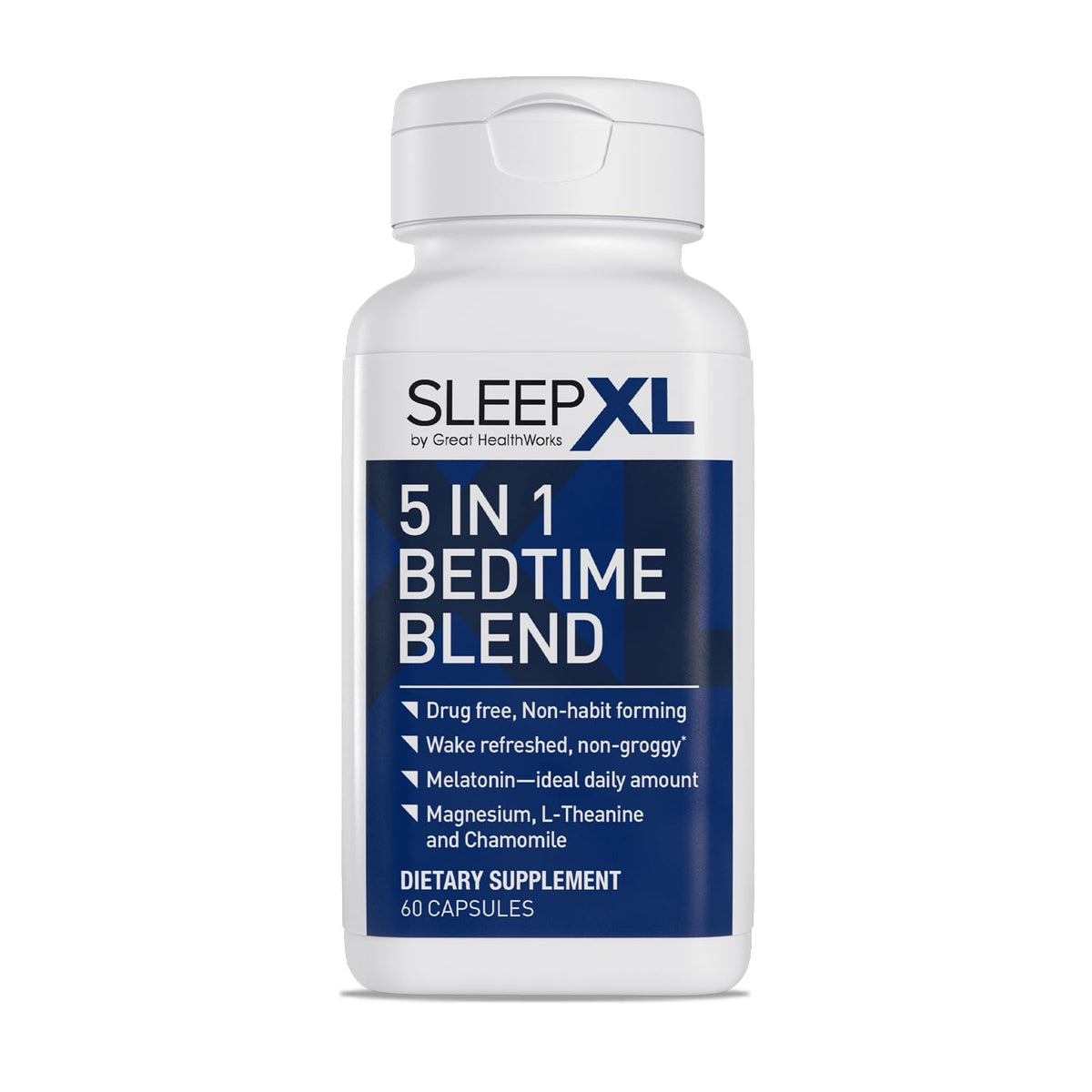 OmegaXL SleepXL emballage avec informations nutritionnelles