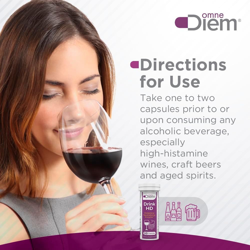 Omne Diem DrinkHD boîte avec étiquettes