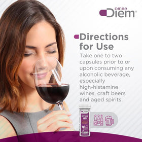 Omne Diem DrinkHD boîte avec étiquettes