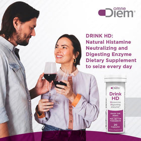 Omne Diem DrinkHD gélules sur fond blanc