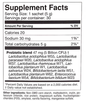 OMNi BiOTiC AB 10 Poudre Probiotique 32g contenu