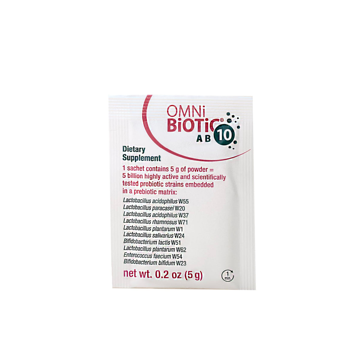 OMNi BiOTiC AB 10 Poudre Probiotique 32g dosage