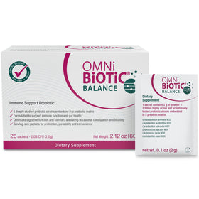 OMNi BiOTiC Balance poudre probiotique 100g vue avant