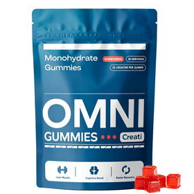 Omni Gummies Gélifiés Créatine 272g vue de face avec emballage