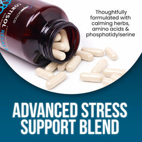 OmniBiotics Complément Alimentaire Cortisol 60 Capsules Végétales ingrédients