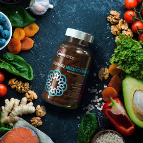 OmniBiotics Multivitamines Quotidiennes 120 Capsules Végétales - présentation du produit