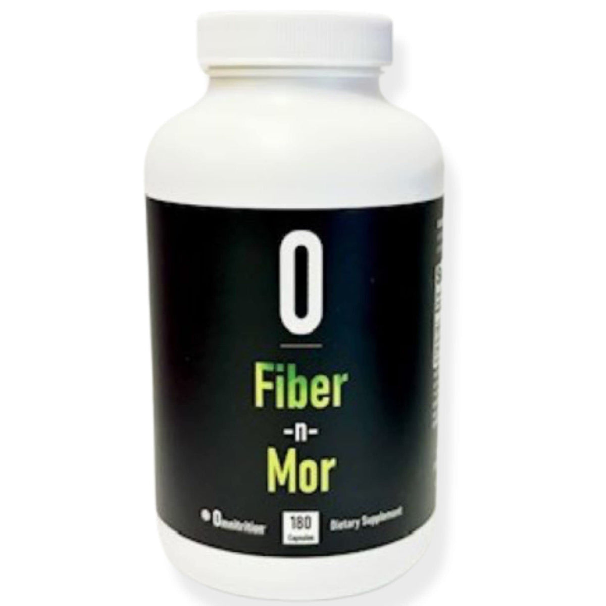 Omnitrition Fiber-N-Mor 180 capsules vue de face