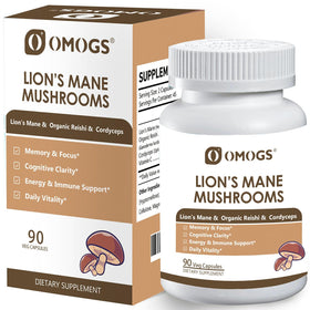 OMOGS Complément Alimentaire Champignon Complexe 10:1 Extrait - vue avant