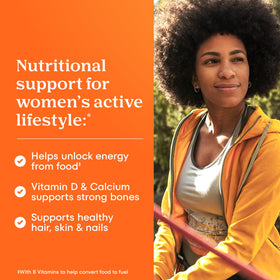 ONE A DAY Multivitamines Femmes, vue de côté de l'emballage
