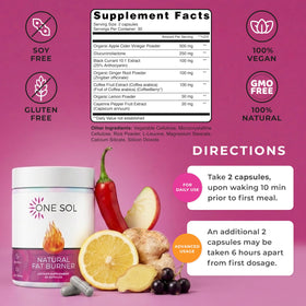 One Sol complément alimentaire pour femme 82g, capsules à l'intérieur