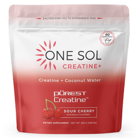 One Sol Créatine Femme Cerise Acide 308g vue avant