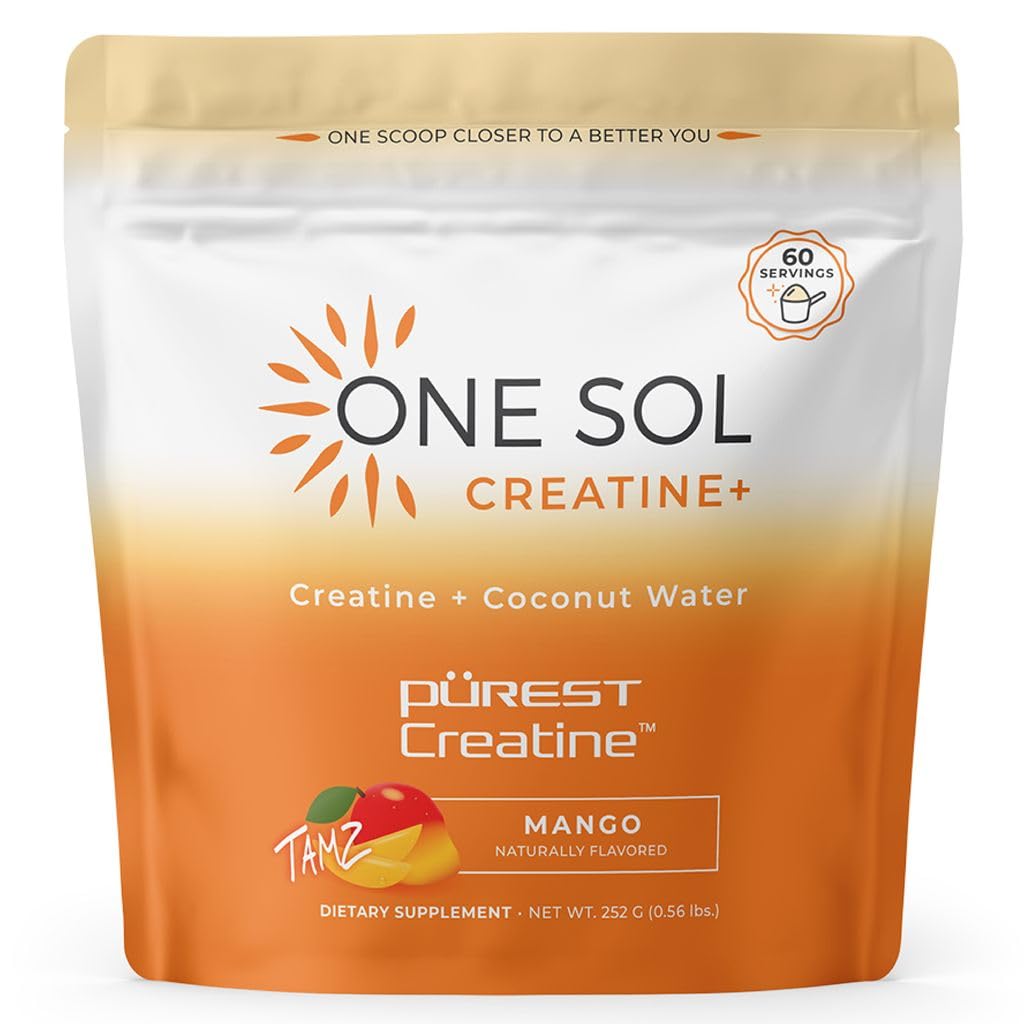 One Sol Créatine pour Femmes 60 Servings en pot vue de face